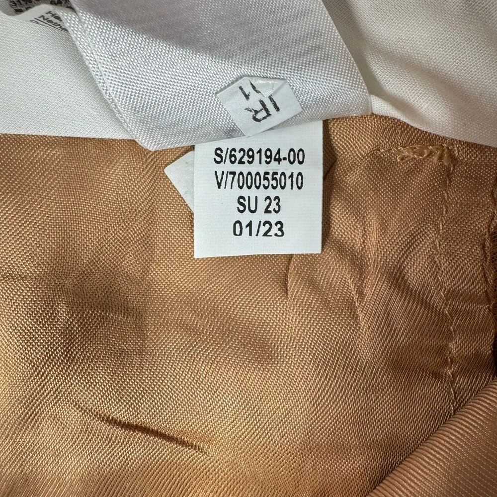 Banana Republic Brigitte‎ Wide Leg Satin Pant Women's 2 Casita Pink Linen Blend